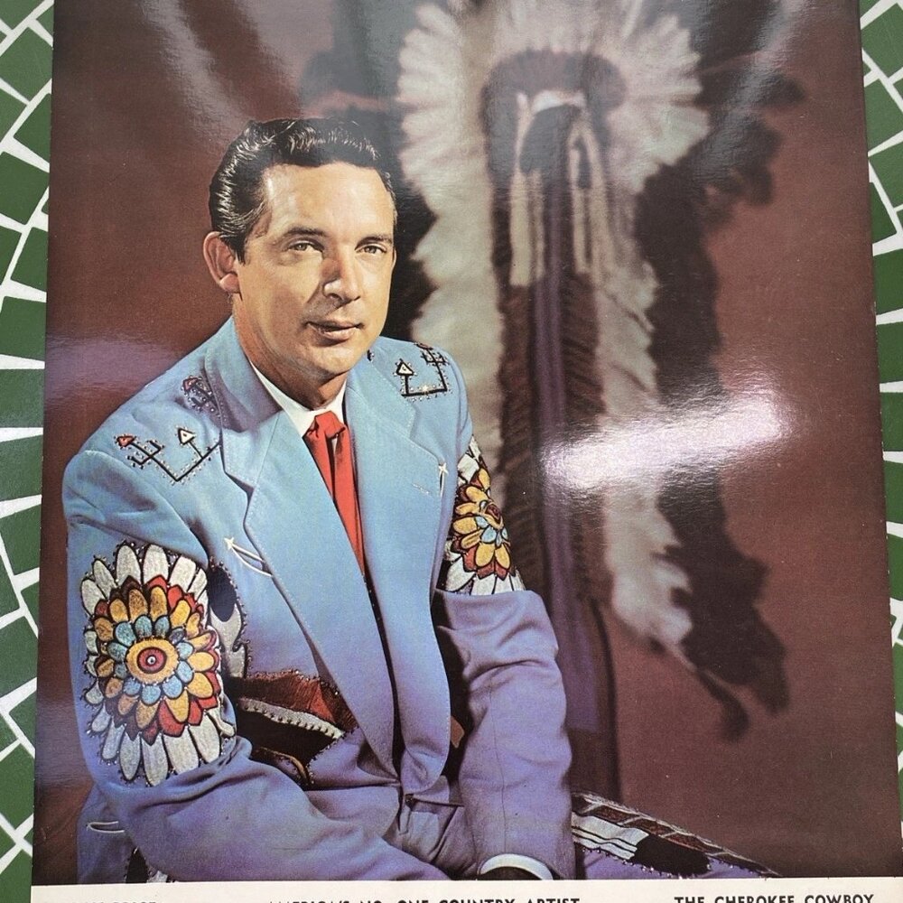 Vintage Signed Ray Price Country Music Photo 10x8 Autograph